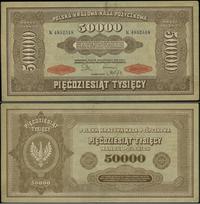 50.000 marek polskich 10.10.1922, seria K, numer