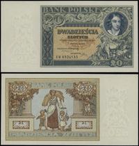 20 złotych 20.06.1931, seria DW, numeracja 69241