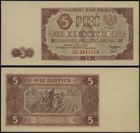 5 złotych 1.07.1948, seria BK, numeracja 2047940