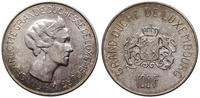 100 franków 1963, Bruksela, srebro 17.92 g, bard