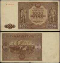 1.000 złotych 15.01.1946, seria R, numeracja 755