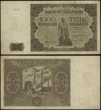 1.000 złotych 15.07.1947, seria E, numeracja 831