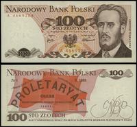 100 złotych 15.01.1975, seria A, numeracja 46692