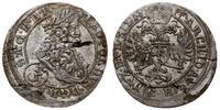 3 krajcary 1699 CB, Brzeg, moneta niecentrycznie