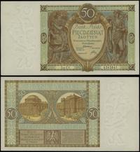 50 złotych 1.09.1929, seria EV, numeracja 624284