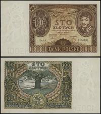 100 złotych 9.11.1934, seria AX, numeracja 71388