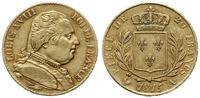 20 franków 1815 A, Paryż, złoto 6.41 g, Fr. 525,