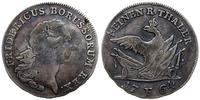1/4 talara 1764 F, Magdeburg, rzadsza moneta, Ol