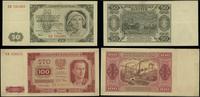 zestaw 2 banknotów 01.07.1948, w skład zestawu w