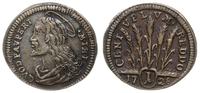 1 pfenig 1728, Wiedeń, miedź, 1.19 g, moneta wyb
