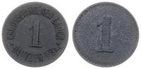 1 fenig bez daty, cynk 16.2 mm, cyfra "1" w nomi