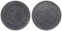 50 fenigów bez daty, cynk 24.2 mm, mała cyfra "0