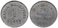 1 złoty 1922-1939, aluminium, ładne, Bartoszewic