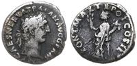denar 98-99, Rzym, Aw: Popiersie cesarza w wieńc