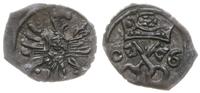 denar 1606, Poznań, skrócona data 0-6, Kop. 7957