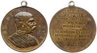 medal wybity z okazji manewrów cesarskich w okol