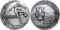 medal Espana '82 1982, Warszawa, Aw: Piłkarz z p