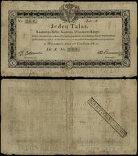 1 talar 1.12.1810, podpis Ostrowski, numeracja 7