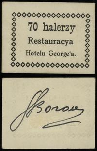 bon na 70 halerzy 1919, Restauracja Hotelu Georg