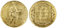 dukat 1928, Utrecht, złoto, 3.51 g, piękny, Fr. 