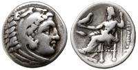 drachma 323-319 pne, Kolofon, Aw: Głowa Herakles