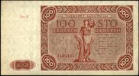 100 złotych 15.07.1947, seria H, Miłczak 131b