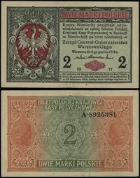 2 marki polskie 9.12.1916, Generał, seria A 8925