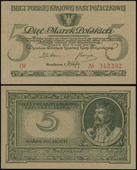 5 marek polskich 17.05.1919, seria IW 342392, dr