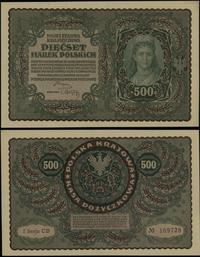500 marek polskich 23.08.1919, seria I-CB 169728