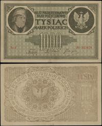 1.000 marek polskich 17.05.1919, seria J 037979,