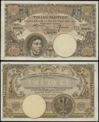 1.000 złotych 28.02.1919, seria A 3048391, złama