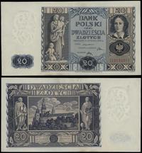20 złotych 11.11.1936, seria CE 3154211, lekko u