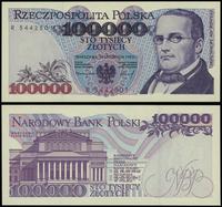 100.000 złotych 16.11.1993, seria R 5442501, pię