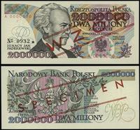 2.000.000 złotych 14.08.1992, z błędem KONSTYTUC