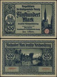 Polska, 500 marek, 31.10.1922
