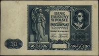 50 złotych 1.08.1940, banknot bez oznaczenia ser