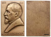 Polska, plakieta - Henryk Sienkiewicz, 1928