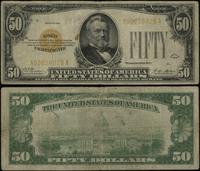 50 dolarów 1928, seria A 00039028 A, podpisy Woo