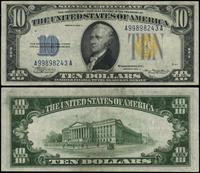 10 dolarów 1934, seria A 99898243 A, żółta piecz