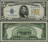 5 dolarów 1934, seria K 56185679 A, pieczęć kolo