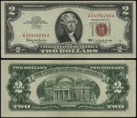 2 dolary 1963, seria A 04956298 A, czerwona piec