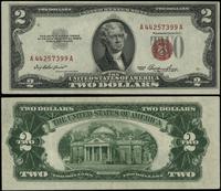 2 dolary 1953, seria A 44257399 A, czerwona piec