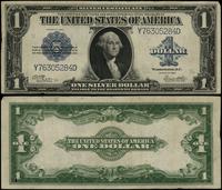 1 dolar 1923, seria Y 76305284 D, niebieska piec