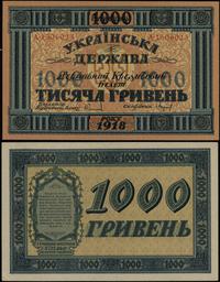 1.000 hrywien 1918, seria A, numeracja 1506023, 