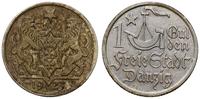 1 gulden 1923, Utrecht, Koga, patyna na awersie,