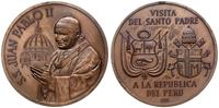 Peru, medal z okazji wizyty Jana Pawła II w Peru, 1985