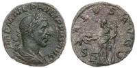sestercja 244-249, Rzym, Aw: Popiersie cesarza w