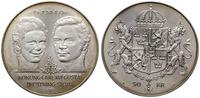 50 koron 1976, wybite z okazji ślubu (19.06.1976