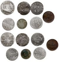 zestaw 7 monet, w skład zestawu wchodzą: półtora