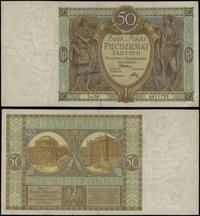50 złotych 1.09.1929, seria BW, numeracja 641172